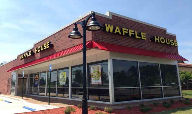 Waffle House restaurant banner