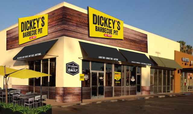 Dickey’s Barbecue Pit restaurant banner