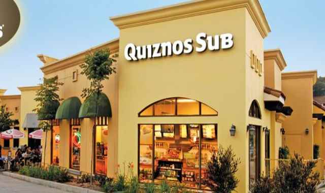Quiznos restaurant banner