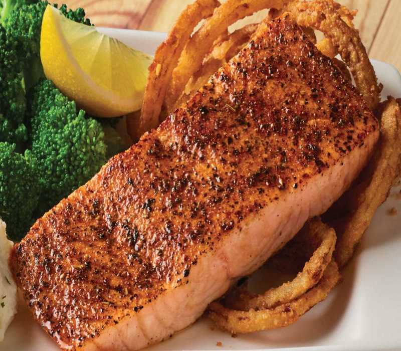 BLACKENED CAJUN SALMON