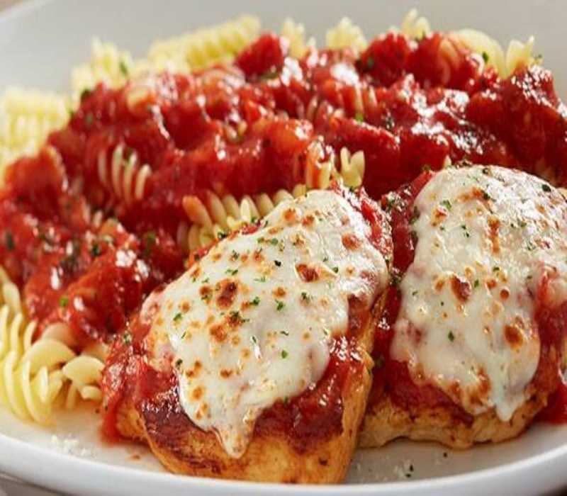 Grilled Chicken Parmigiana