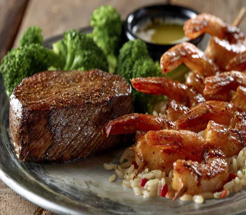 Renegade Sirloin* & Redrock Grilled Shrimp