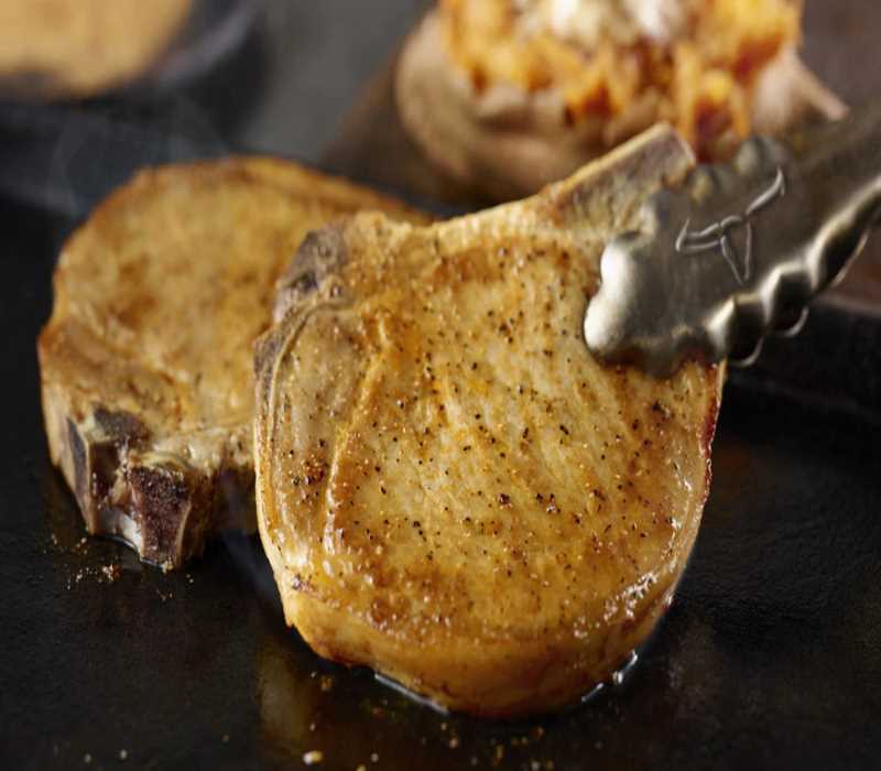 Cowboy Pork Chops*